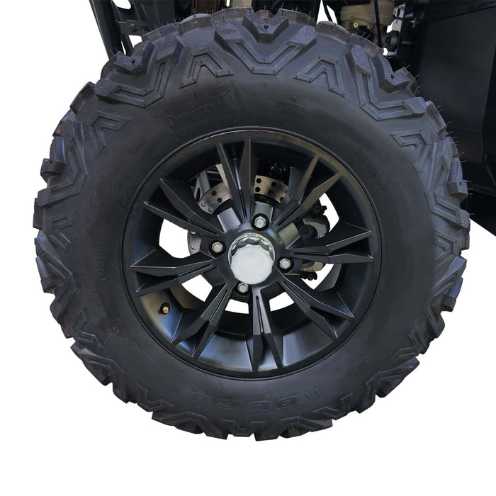 UTV / Côte à Côte de 585 cm³ avec 4x4 à la demande, EPS, transmission CVTech, 2 sièges avec appuie-tête, différentiels autobloquants et attelage de remorque TMG-ATU765