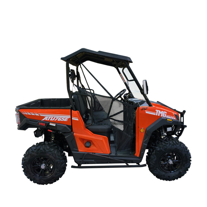 UTV / Côte à Côte de 585 cm³ avec 4x4 à la demande, EPS, transmission CVTech, 2 sièges avec appuie-tête, différentiels autobloquants et attelage de remorque TMG-ATU765