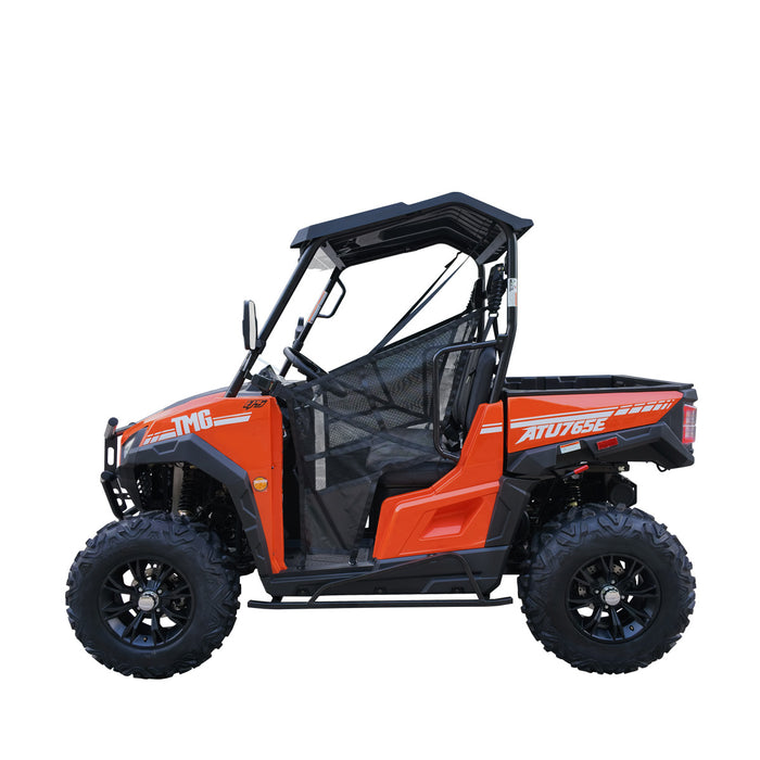 UTV / Côte à Côte de 585 cm³ avec 4x4 à la demande, EPS, transmission CVTech, 2 sièges avec appuie-tête, différentiels autobloquants et attelage de remorque TMG-ATU765