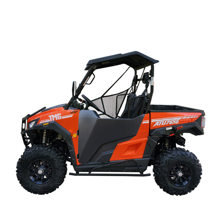 UTV / Côte à Côte de 585 cm³ avec 4x4 à la demande, EPS, transmission CVTech, 2 sièges avec appuie-tête, différentiels autobloquants et attelage de remorque TMG-ATU765
