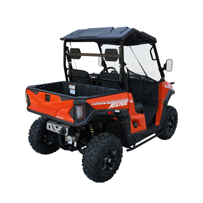 UTV / Côte à Côte de 585 cm³ avec 4x4 à la demande, EPS, transmission CVTech, 2 sièges avec appuie-tête, différentiels autobloquants et attelage de remorque TMG-ATU765