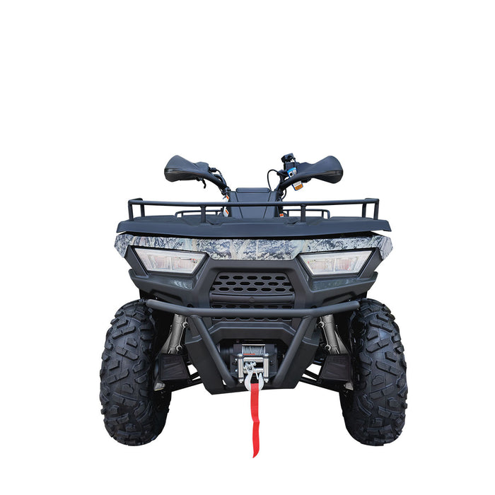 275cc ATV with On-Demand 4WD, Locking Differential, Cargo Racks, Trailer Hitch, and LED Lighting TMG-ATV325