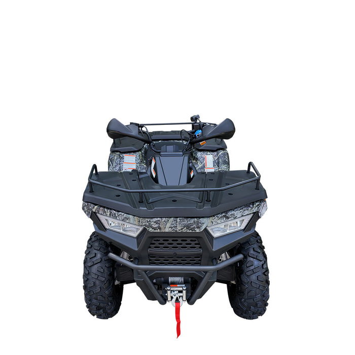 275cc ATV with On-Demand 4WD, Locking Differential, Cargo Racks, Trailer Hitch, and LED Lighting TMG-ATV325