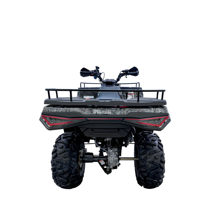 275cc ATV with On-Demand 4WD, Locking Differential, Cargo Racks, Trailer Hitch, and LED Lighting TMG-ATV325