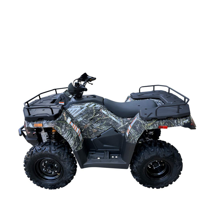275cc ATV with On-Demand 4WD, Locking Differential, Cargo Racks, Trailer Hitch, and LED Lighting TMG-ATV325