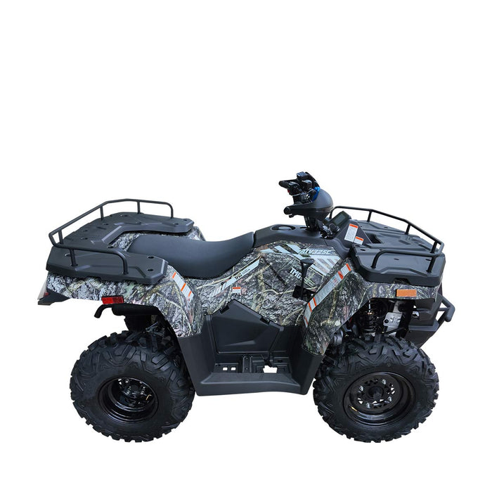 275cc ATV with On-Demand 4WD, Locking Differential, Cargo Racks, Trailer Hitch, and LED Lighting TMG-ATV325