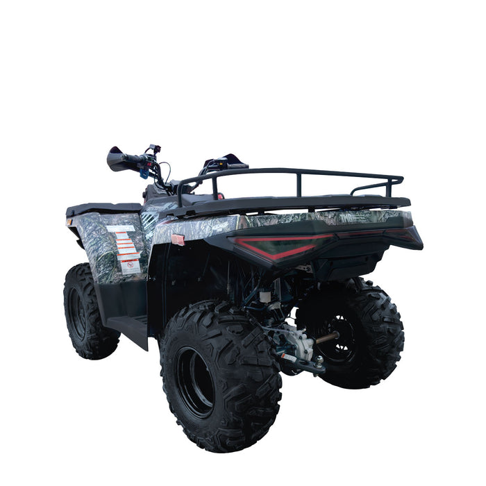 275cc ATV with On-Demand 4WD, Locking Differential, Cargo Racks, Trailer Hitch, and LED Lighting TMG-ATV325