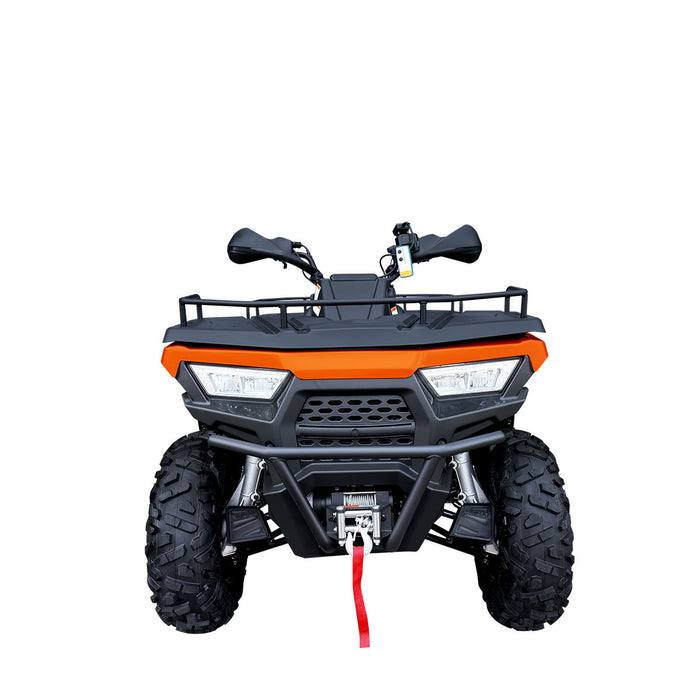275cc ATV with On-Demand 4WD, Locking Differential, Cargo Racks, Trailer Hitch, and LED Lighting TMG-ATV325