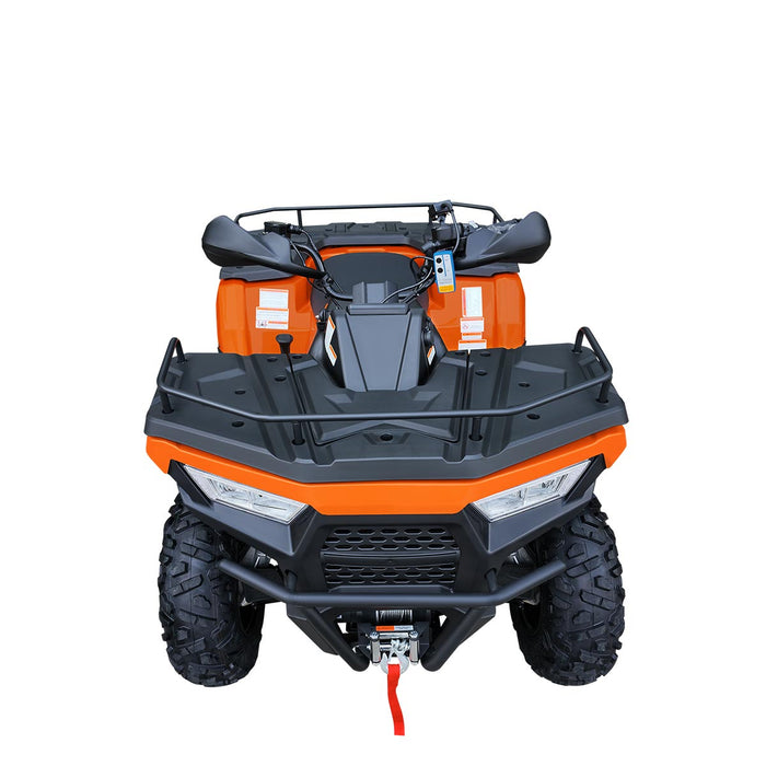 275cc ATV with On-Demand 4WD, Locking Differential, Cargo Racks, Trailer Hitch, and LED Lighting TMG-ATV325