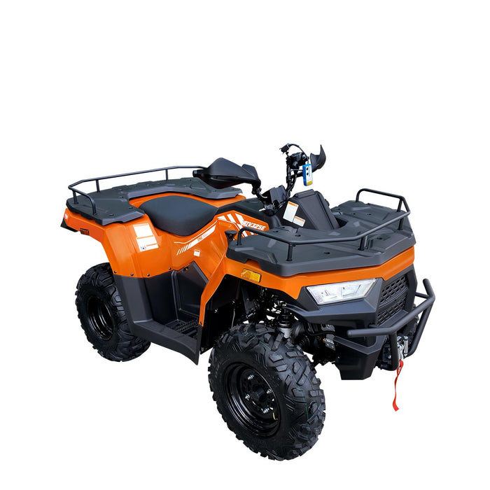 275cc ATV with On-Demand 4WD, Locking Differential, Cargo Racks, Trailer Hitch, and LED Lighting TMG-ATV325