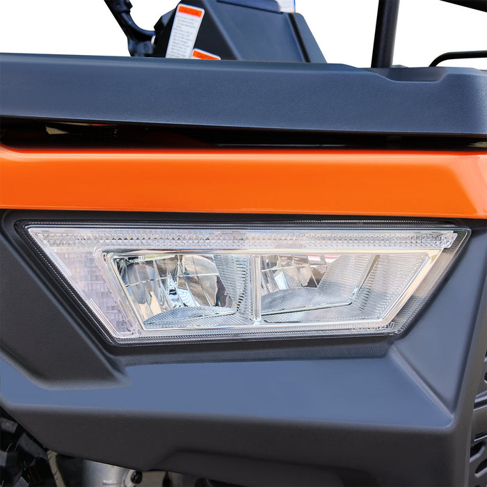 275cc ATV with On-Demand 4WD, Locking Differential, Cargo Racks, Trailer Hitch, and LED Lighting TMG-ATV325