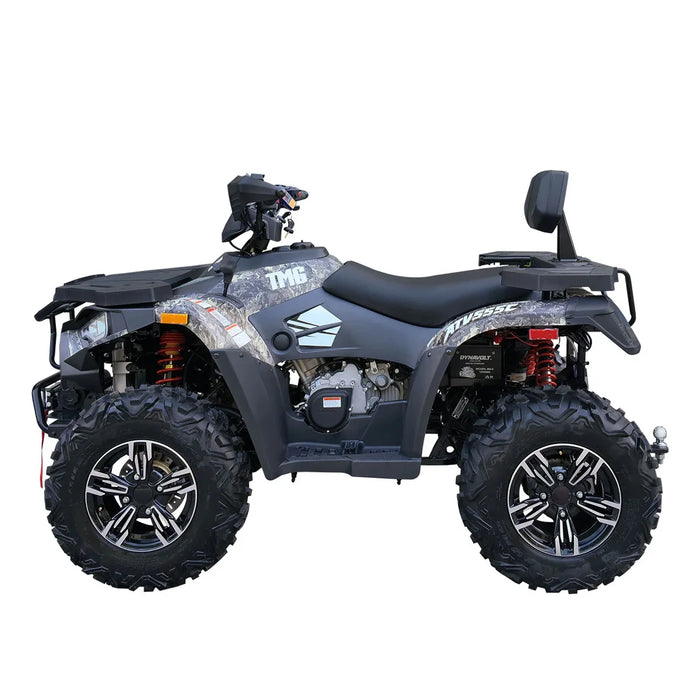 493cc ATV with On-Demand 4WD, Locking Differential, Trailer Hitch, Cargo Racks, and LED Lighting TMG-ATV555