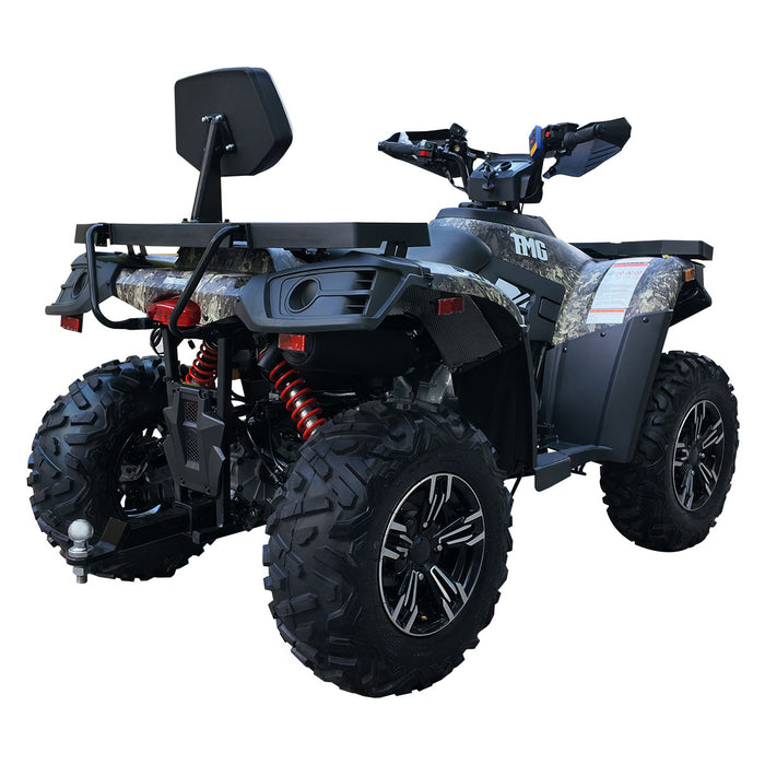 493cc ATV with On-Demand 4WD, Locking Differential, Trailer Hitch, Cargo Racks, and LED Lighting TMG-ATV555