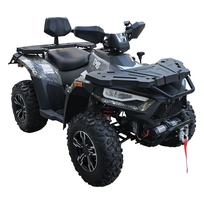 493cc ATV with On-Demand 4WD, Locking Differential, Trailer Hitch, Cargo Racks, and LED Lighting TMG-ATV555