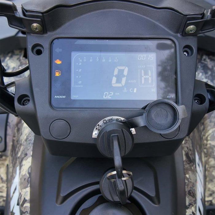 493cc ATV with On-Demand 4WD, Locking Differential, Trailer Hitch, Cargo Racks, and LED Lighting TMG-ATV555