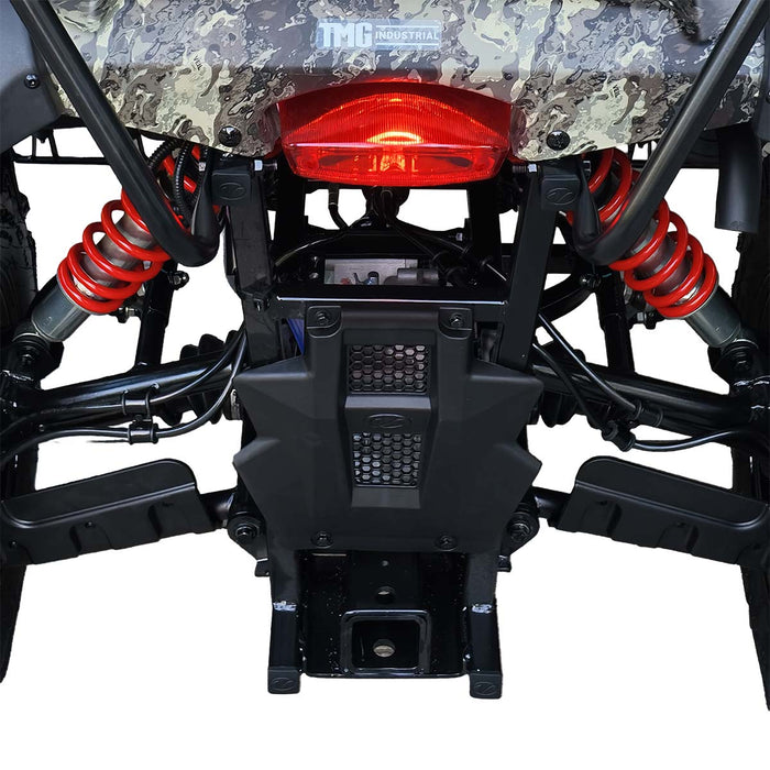 493cc ATV with On-Demand 4WD, Locking Differential, Trailer Hitch, Cargo Racks, and LED Lighting TMG-ATV555