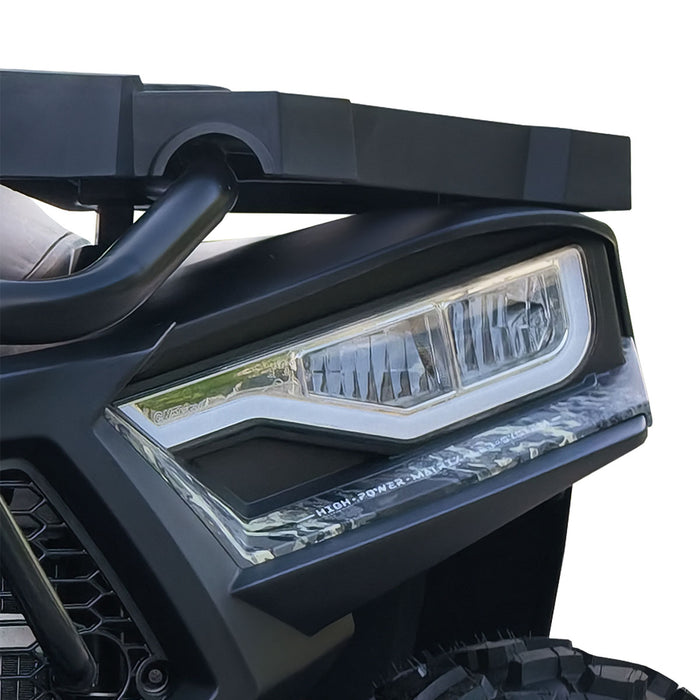 493cc ATV with On-Demand 4WD, Locking Differential, Trailer Hitch, Cargo Racks, and LED Lighting TMG-ATV555