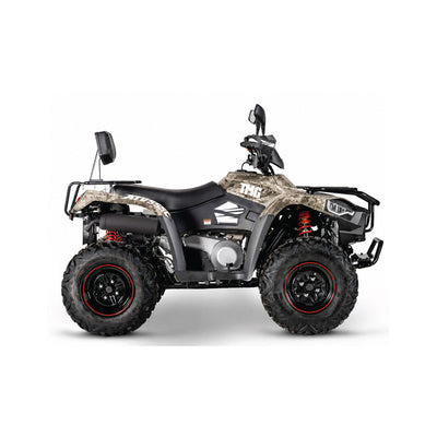 493cc ATV with On-Demand 4WD, Locking Differential, Trailer Hitch, Cargo Racks, and LED Lighting TMG-ATV555