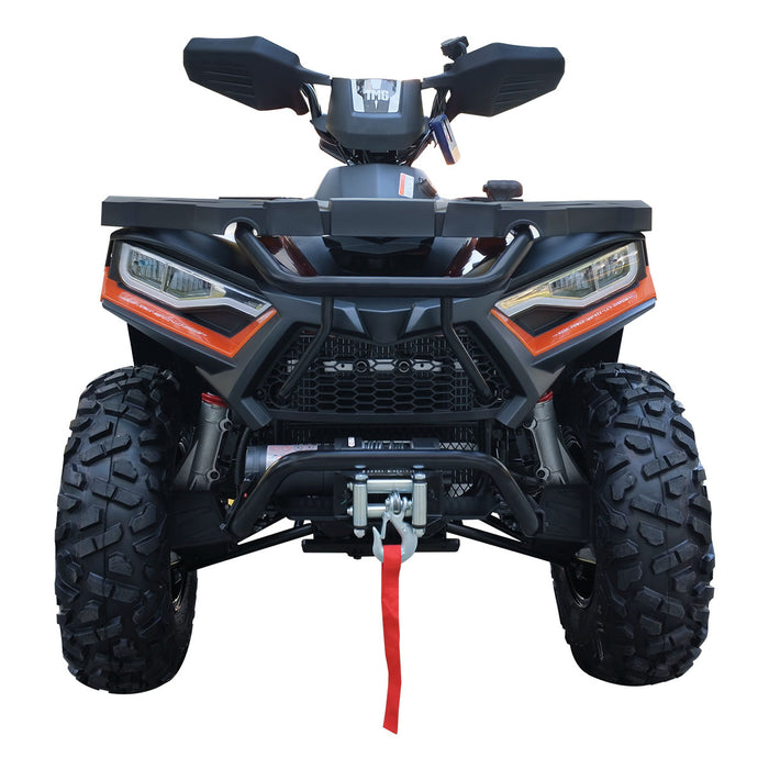 493cc ATV with On-Demand 4WD, Locking Differential, Trailer Hitch, Cargo Racks, and LED Lighting TMG-ATV555