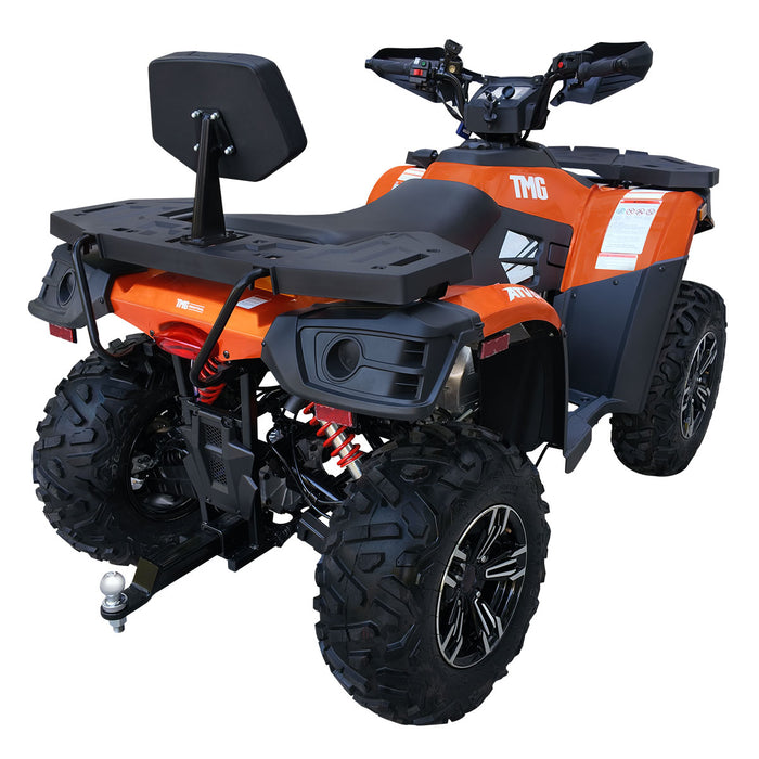 493cc ATV with On-Demand 4WD, Locking Differential, Trailer Hitch, Cargo Racks, and LED Lighting TMG-ATV555