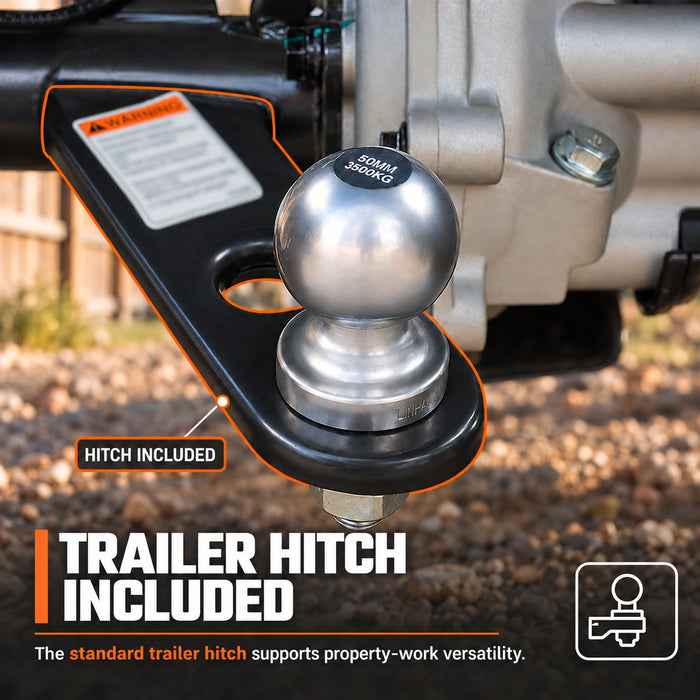 493cc ATV with On-Demand 4WD, Locking Differential, Trailer Hitch, Cargo Racks, and LED Lighting TMG-ATV555
