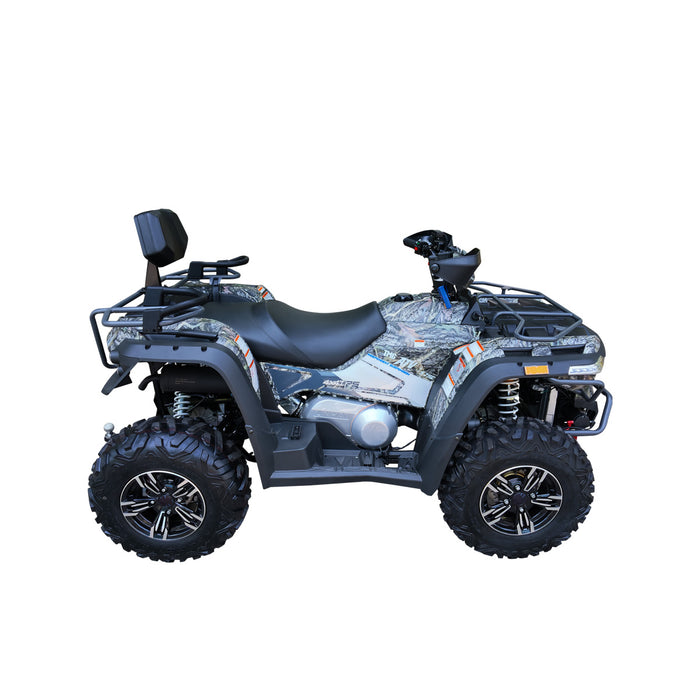 493cc ATV with On-Demand 4WD, EPS, 2-Up Seating & Backrest, Locking Differential, and Trailer Hitch TMG-ATV575