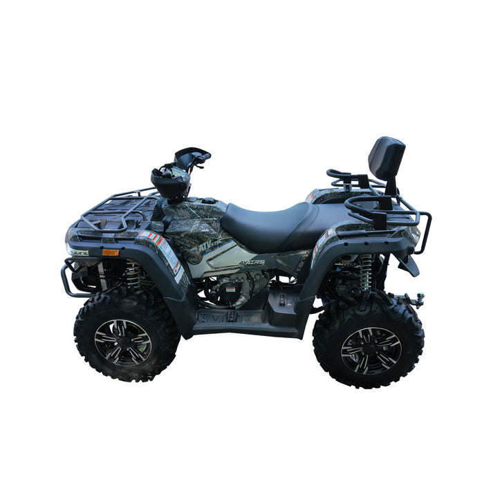 493cc ATV with On-Demand 4WD, EPS, 2-Up Seating & Backrest, Locking Differential, and Trailer Hitch TMG-ATV575