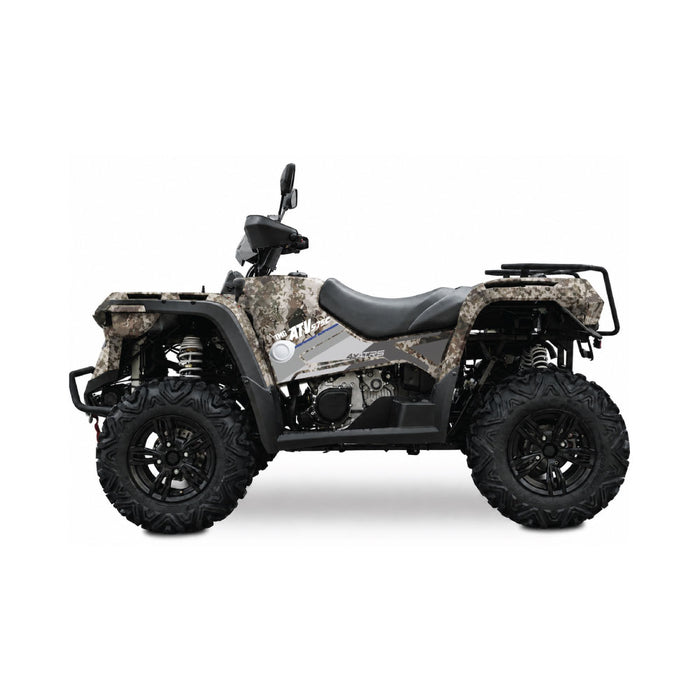 493cc ATV with On-Demand 4WD, EPS, 2-Up Seating & Backrest, Locking Differential, and Trailer Hitch TMG-ATV575