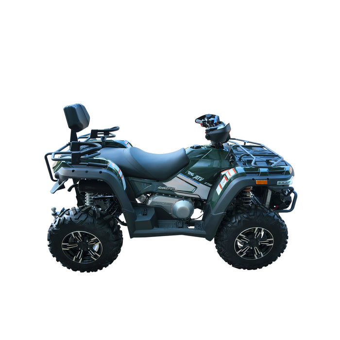 493cc ATV with On-Demand 4WD, EPS, 2-Up Seating & Backrest, Locking Differential, and Trailer Hitch TMG-ATV575