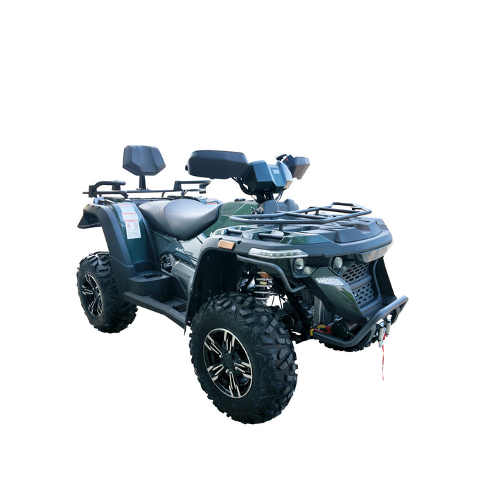 493cc ATV with On-Demand 4WD, EPS, 2-Up Seating & Backrest, Locking Differential, and Trailer Hitch TMG-ATV575
