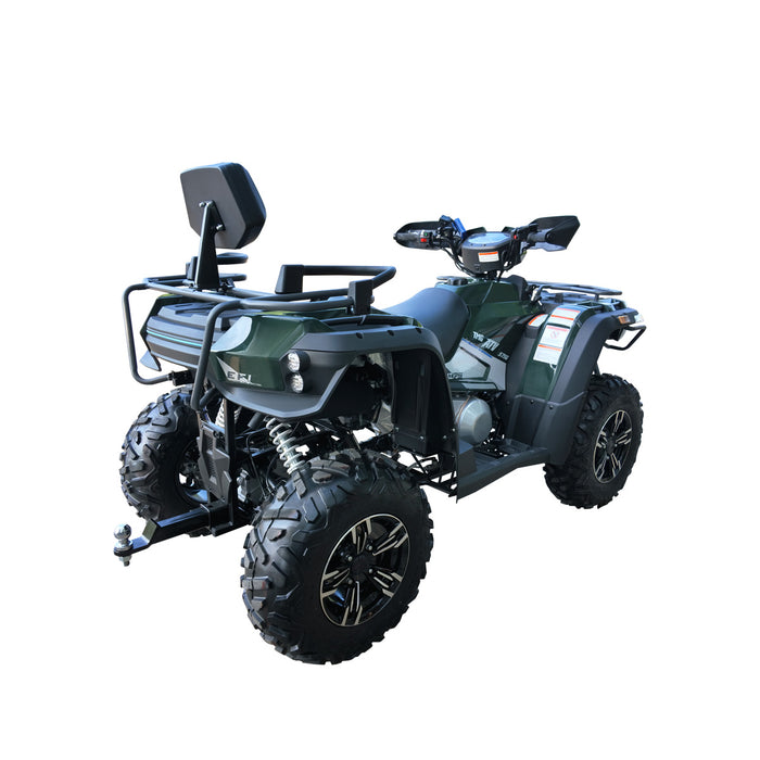 493cc ATV with On-Demand 4WD, EPS, 2-Up Seating & Backrest, Locking Differential, and Trailer Hitch TMG-ATV575