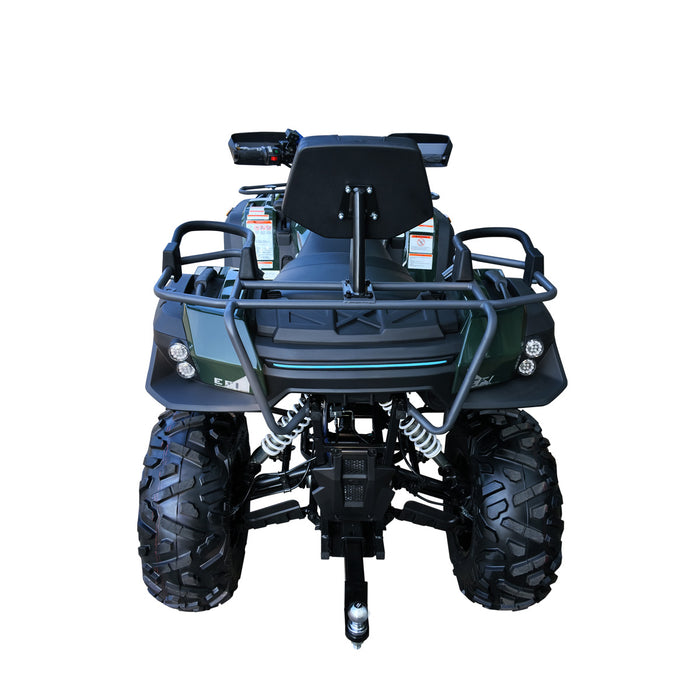 493cc ATV with On-Demand 4WD, EPS, 2-Up Seating & Backrest, Locking Differential, and Trailer Hitch TMG-ATV575