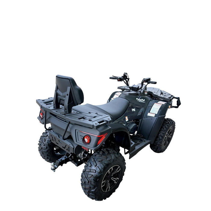 585cc ATV with On-Demand 4WD, EPS, CVTech Transmission, 2-Up Seating & Backrest, Locking Differentials, and Trailer Hitch TMG-ATV765