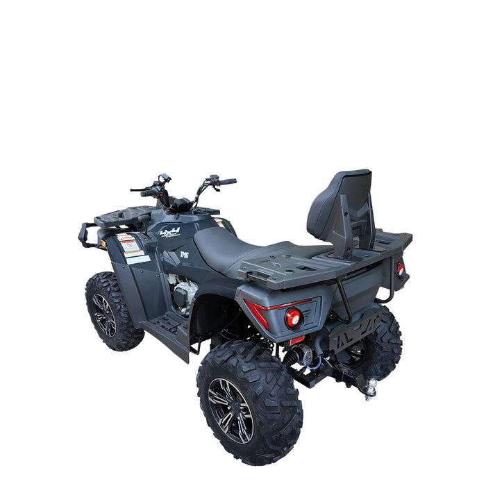 585cc ATV with On-Demand 4WD, EPS, CVTech Transmission, 2-Up Seating & Backrest, Locking Differentials, and Trailer Hitch TMG-ATV765