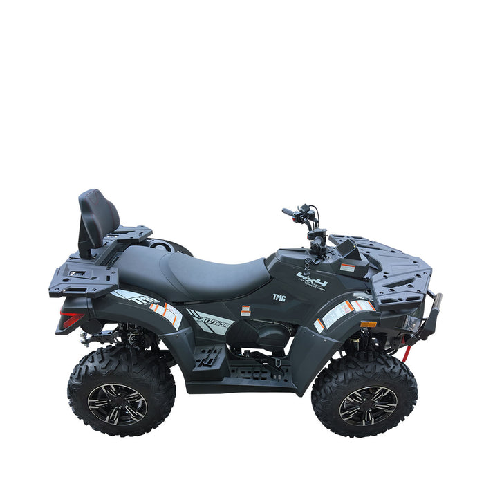 585cc ATV with On-Demand 4WD, EPS, CVTech Transmission, 2-Up Seating & Backrest, Locking Differentials, and Trailer Hitch TMG-ATV765