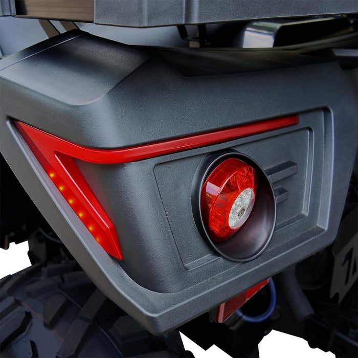 585cc ATV with On-Demand 4WD, EPS, CVTech Transmission, 2-Up Seating & Backrest, Locking Differentials, and Trailer Hitch TMG-ATV765