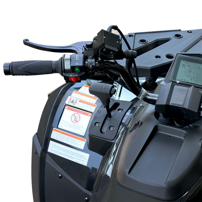 585cc ATV with On-Demand 4WD, EPS, CVTech Transmission, 2-Up Seating & Backrest, Locking Differentials, and Trailer Hitch TMG-ATV765