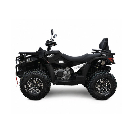 585cc ATV with On-Demand 4WD, EPS, CVTech Transmission, 2-Up Seating & Backrest, Locking Differentials, and Trailer Hitch TMG-ATV765