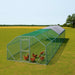 Large Chicken Coop Run Shelter, 10' x 40', Lockable Gate, 400 Sq. Ft, TMG-CRS1040 TMG Industrial