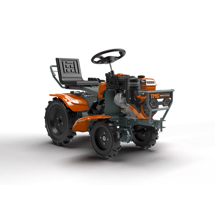 Motoculteur rotatif autoporté 42 po à essence, moteur 12 HP, démarreur électrique TMG-GVT40