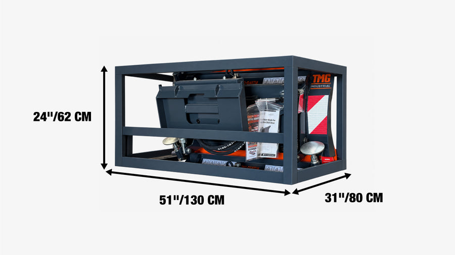 Lame de bouteur/chasse-neige 48" pour mini chargeuse compacte, 30° gauche et droite, arête de coupe boulonnée, support de style Toro, TMG-DB48TM