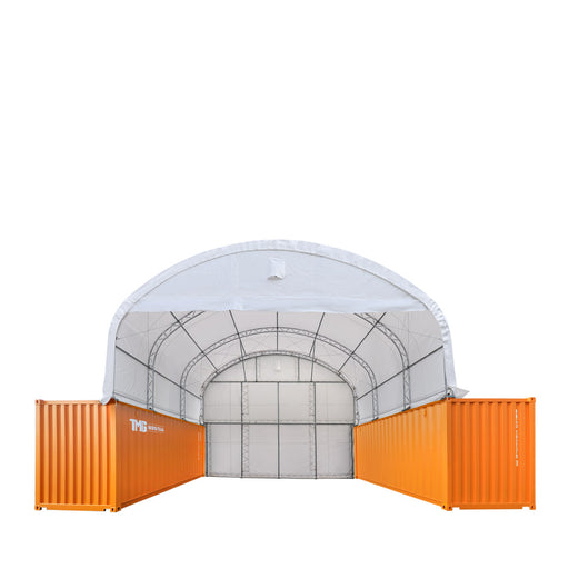 30' x 20' Dual Truss Container Shelter