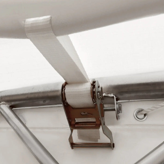 40' x 80' Dual Truss Storage Shelter with Heavy Duty 21 oz PVC Cover & Drive Through Doors, TMG-DT4082 (Previously DT4081) TMG Industrial