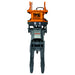 TMG-ERG63 63" hydraulic rotating excavator grapple with 360 degree rotation for 10-18 ton excavators - image 7