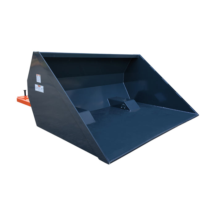 Godet basculeur pour chariot élévateur 60 po, capacité de 15 pi³, angle de déversement 90°, chariot élévateur 2 - 3,5 tonnes, TMG-FLB60
