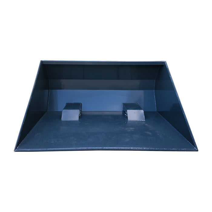 Godet basculeur pour chariot élévateur 60 po, capacité de 15 pi³, angle de déversement 90°, chariot élévateur 2 - 3,5 tonnes, TMG-FLB60