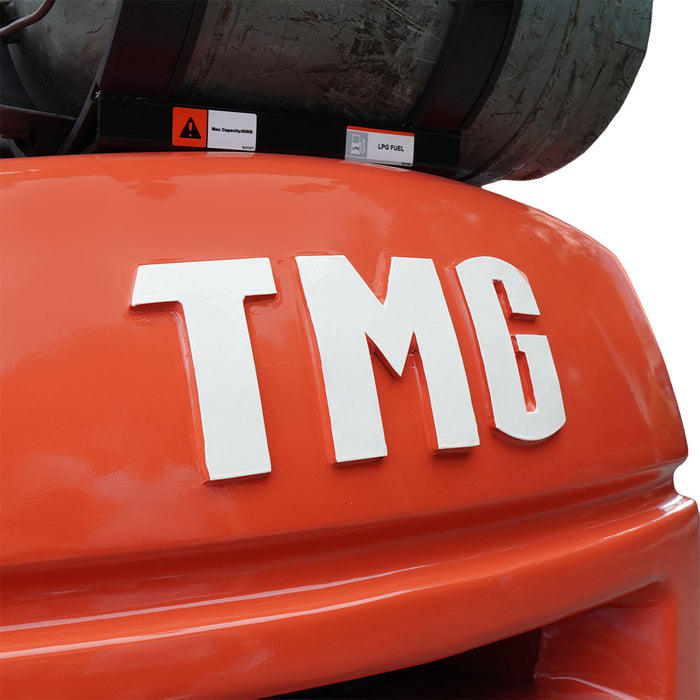 2.5 Ton LPG Forklift, Kubota Engine, 42" or 48" Class II A Forks, Cushion Tires, TMG-FLP25KU