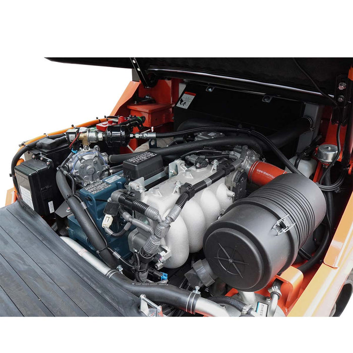 2.5 Ton LPG Forklift, Kubota Engine, 42" or 48" Class II A Forks, Cushion Tires, TMG-FLP25KU