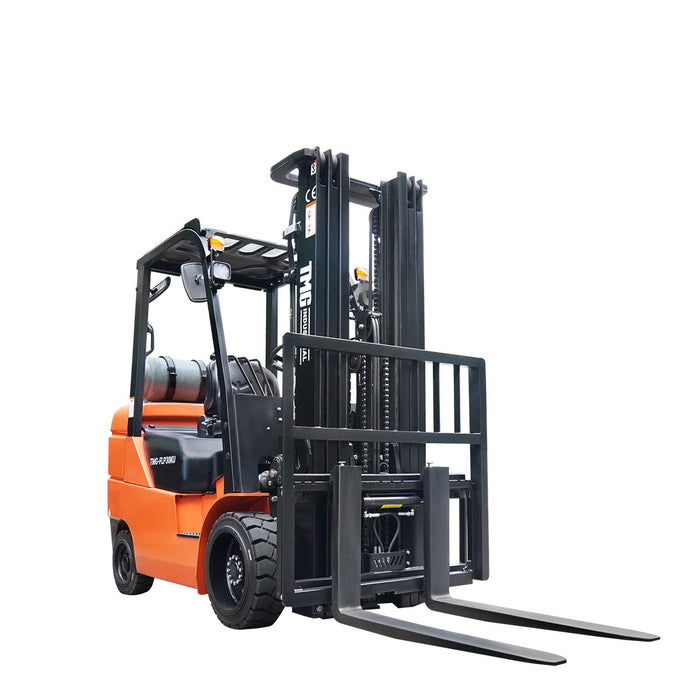 3 Ton LPG Forklift, Kubota Engine, 48" or 60" Class III A Forks, Cushion Tires, TMG-FLP30KU