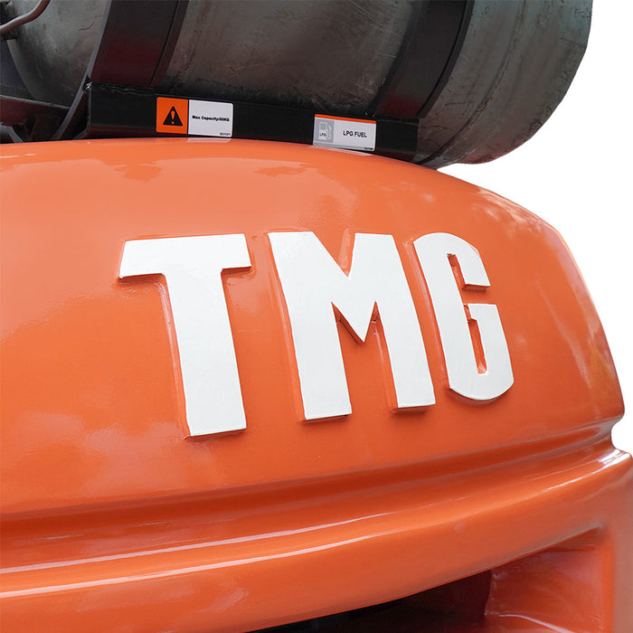 3 Ton LPG Forklift, Kubota Engine, 48" or 60" Class III A Forks, Cushion Tires, TMG-FLP30KU